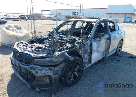 2025 BMW 330I from USA, damaged, VIN 3MW69CW03S8F40926